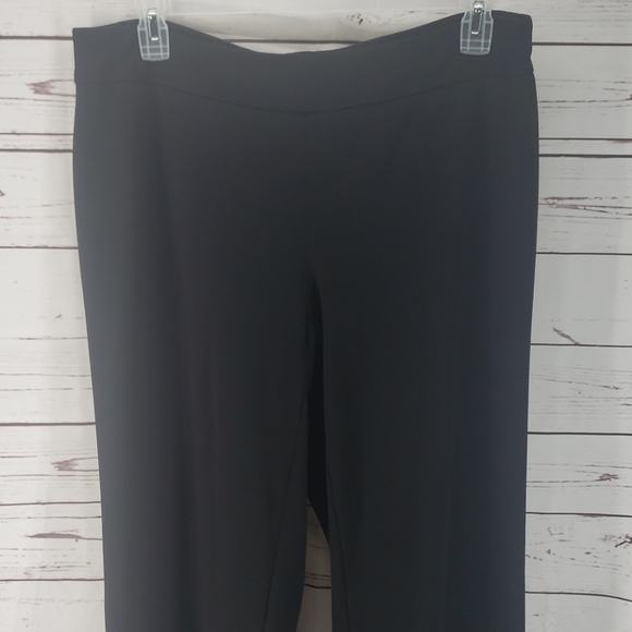 Lane Bryant pullon black trouser pants - Picture 2 of 8